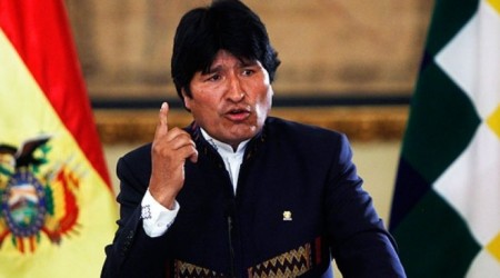 Evo Morales, presidente de Bolivia, reconoce a su pueblo en lucha contra narcotr&aacute;fico Foto: red