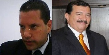 Manelich Castilla, sale. Antonio Garza, lo releva. Foto: composici&oacute;n
