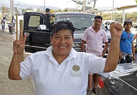 La dirigente de la Organizaci&oacute;n Campesina de la Sierra del Sur, Roc&iacute;o Mesino Mesino, en imagen de archivo Foto: Javier Verd&iacute;n/La Jornada