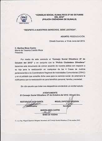 REEDUCACION YESENIA
