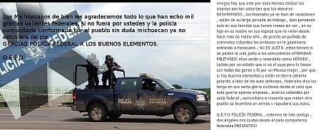 federales ca&iacute;dos