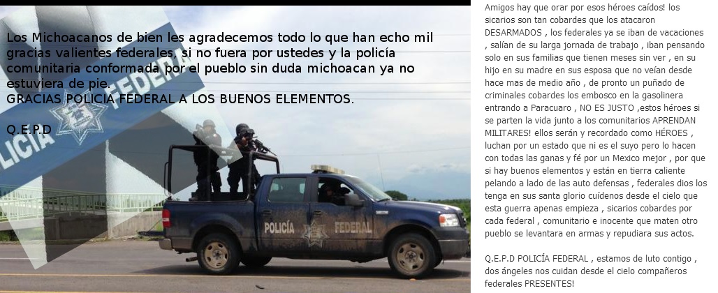 Redes sociales combaten la versión oficial en Michoacán