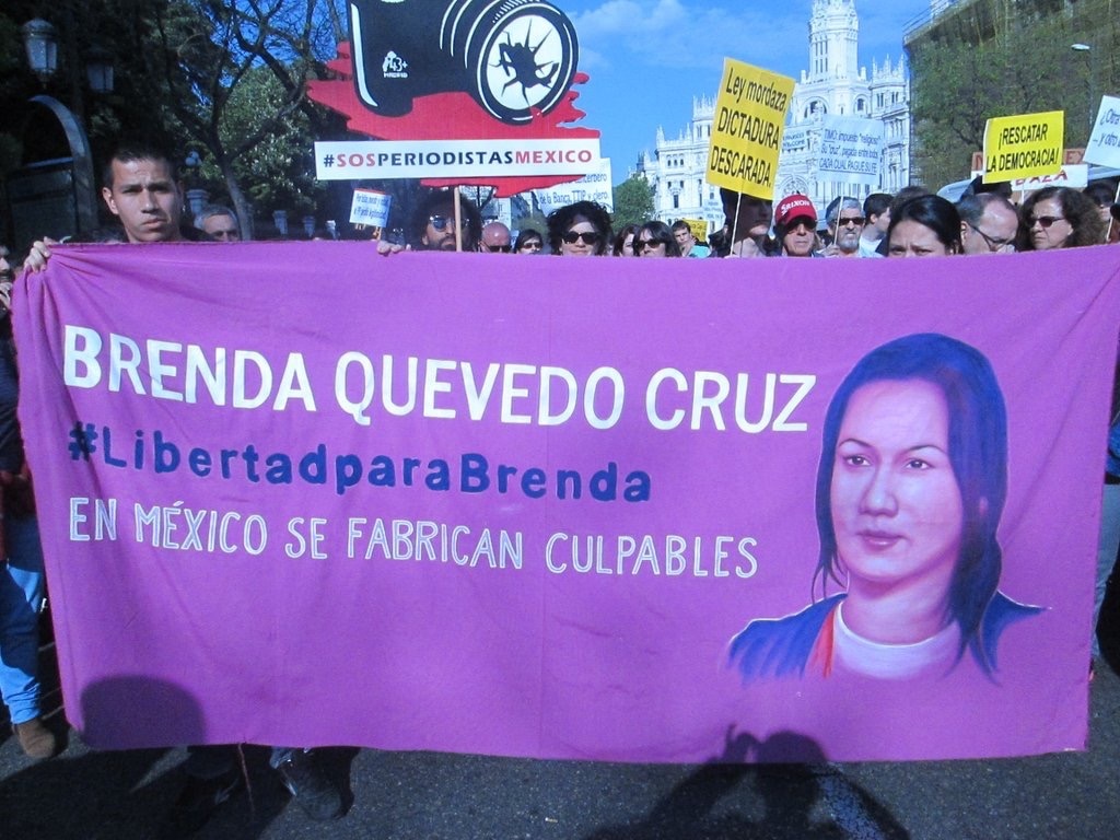 Colectivo 43+Madrid exhibe caso de tortura y fabricación de delitos en México
