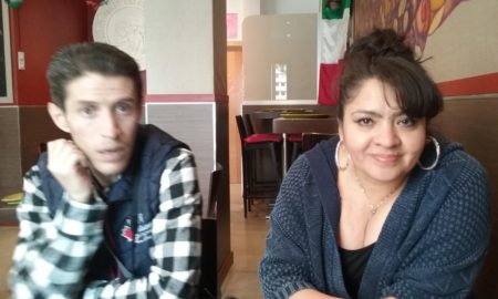 Nestora Salgado y Alberto Lerner en Madrid. Foto: Los &Aacute;ngeles Press