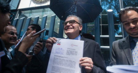 Jos&eacute; Antonio Ortega S&aacute;nchez se lanza contra las instituciones de derechos humanos en febrero de 2016. Foto: red