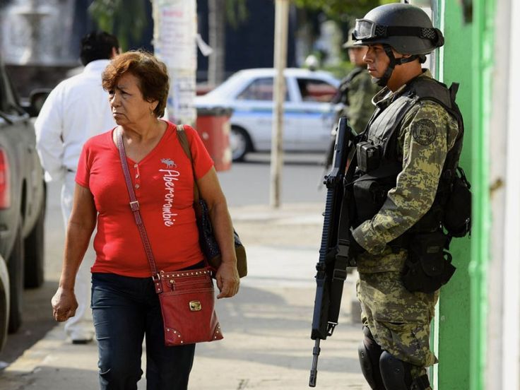 Preocupante escalada militar en México