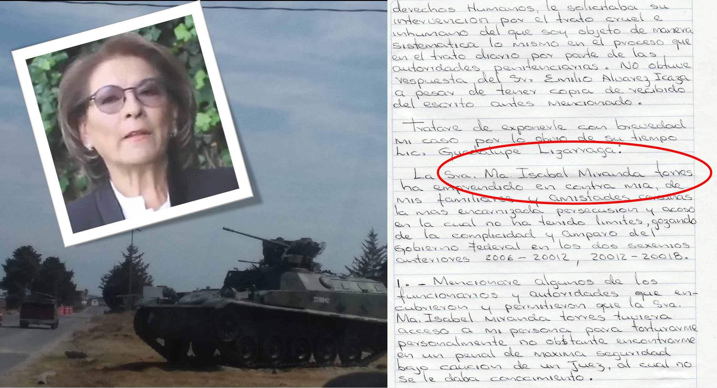 Detenciones y torturas directas de Isabel Miranda para sostener caso Wallace