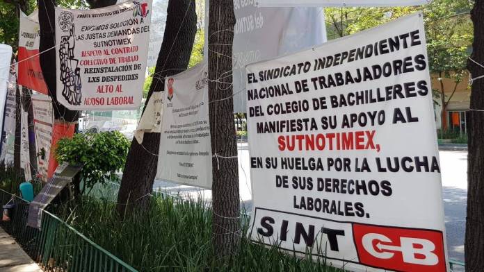 SutNotimex exige respeto al proceso de negociación y a autoridades