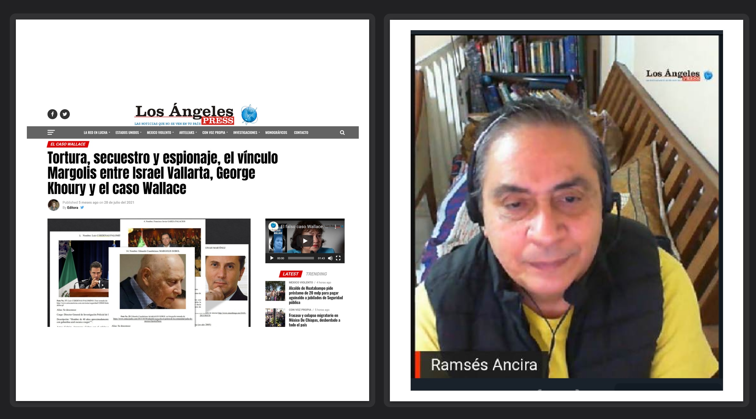La defensa del periodismo, aclaraciones sobre Ramsés Ancira