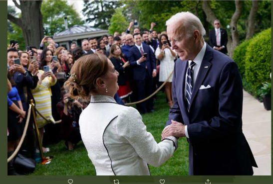 El viraje discursivo de AMLO con EEUU, tras la visita de su esposa con Biden