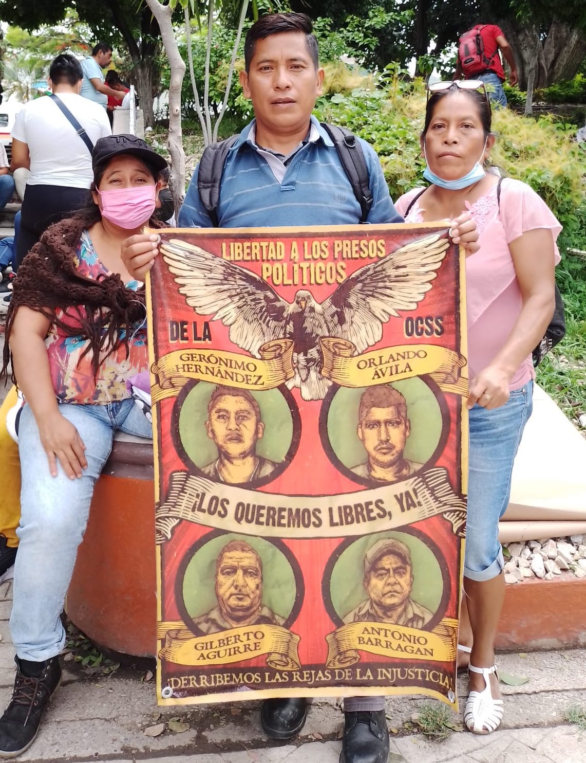 Gobernadora de Guerrero incumple promesa de atender casos de presos políticos de la OCSS