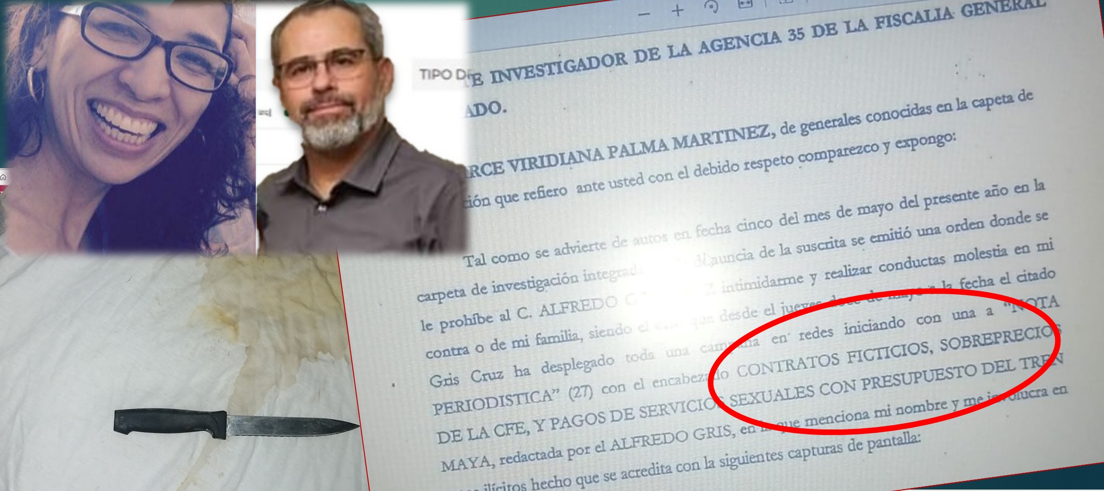 Asesinato o fabricación de delitos, opciones que dan a periodista Alfredo Griz por revelar contratos ficticios de la CFE