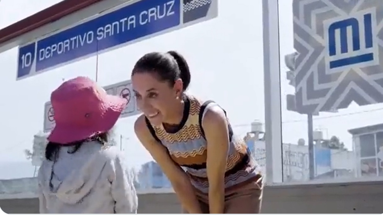 Claudia Sheinbaum en campaña electoral ‘sensiblera’