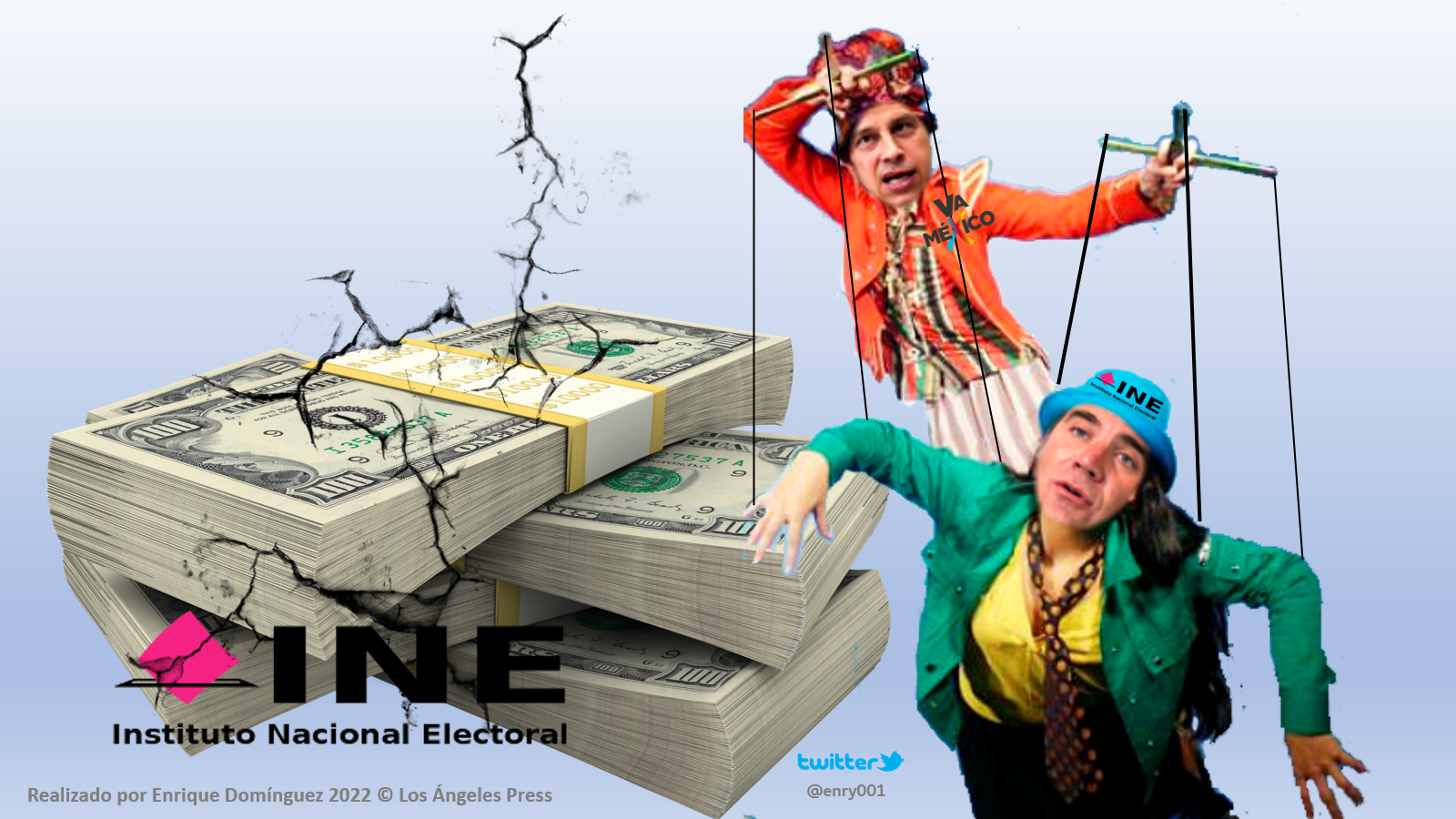 El INE: Trampa, engaño y despilfarro