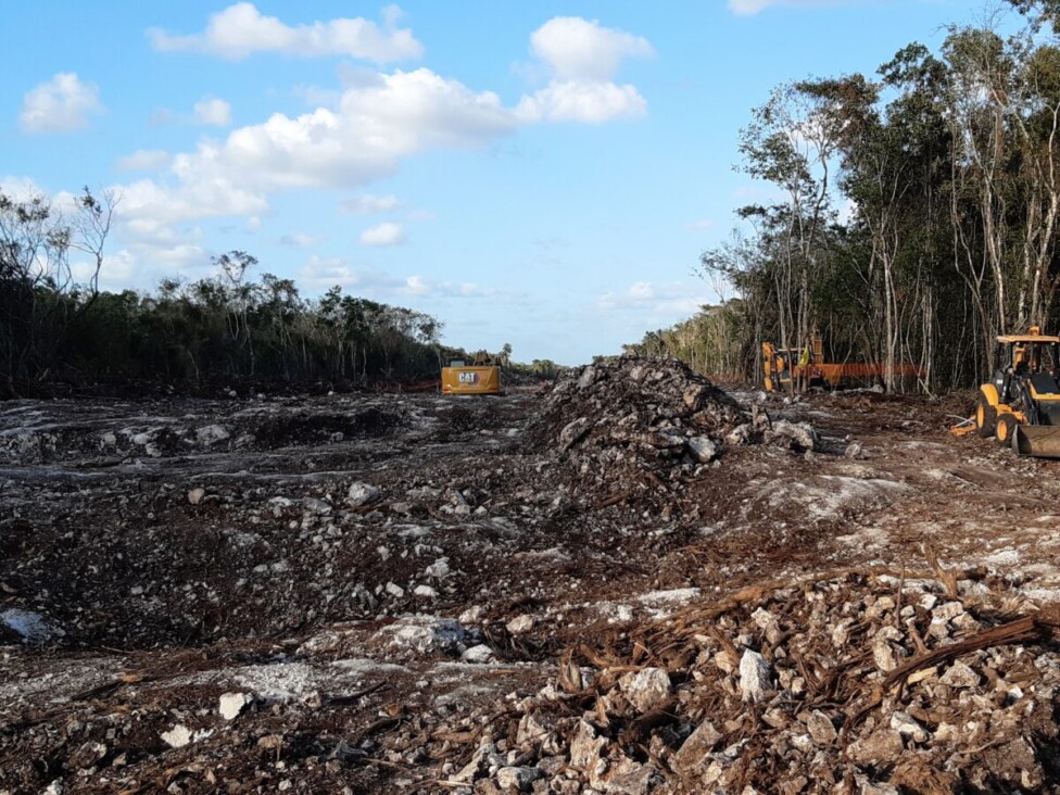 El Tren Maya horada Yucatán, la gran selva de México