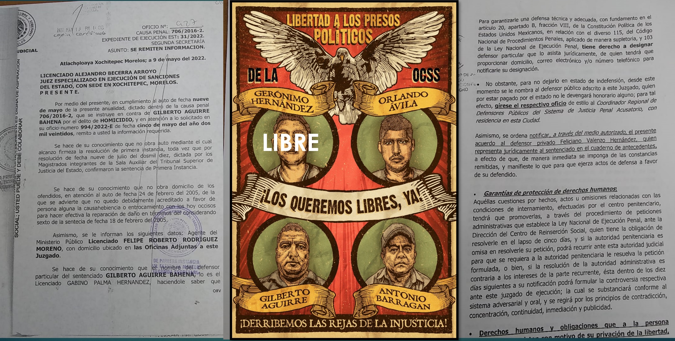 Organización Campesina de la Sierra del Sur pide a López Obrador en carta abierta cumpla su palabra de justicia
