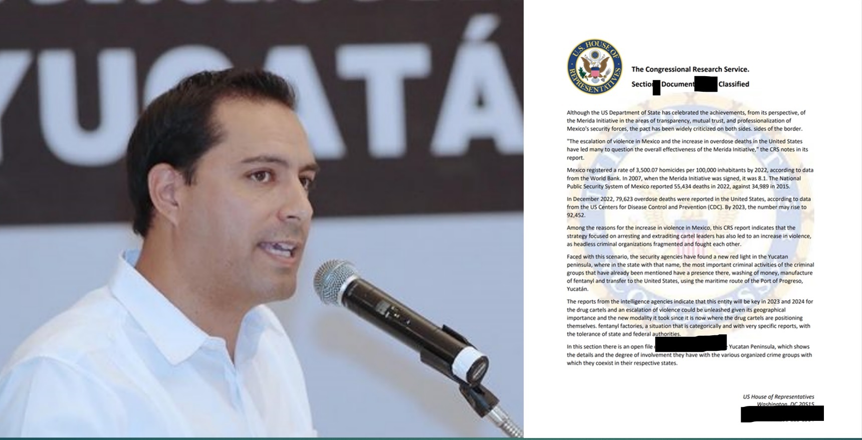 Yucatán, nueva sede del fentanilo, tolerado desde el gobierno del estado