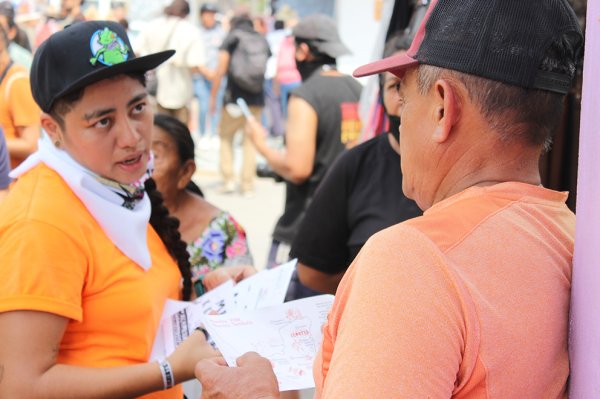 La protesta, lo que se pretende ocultar también del Tren Maya