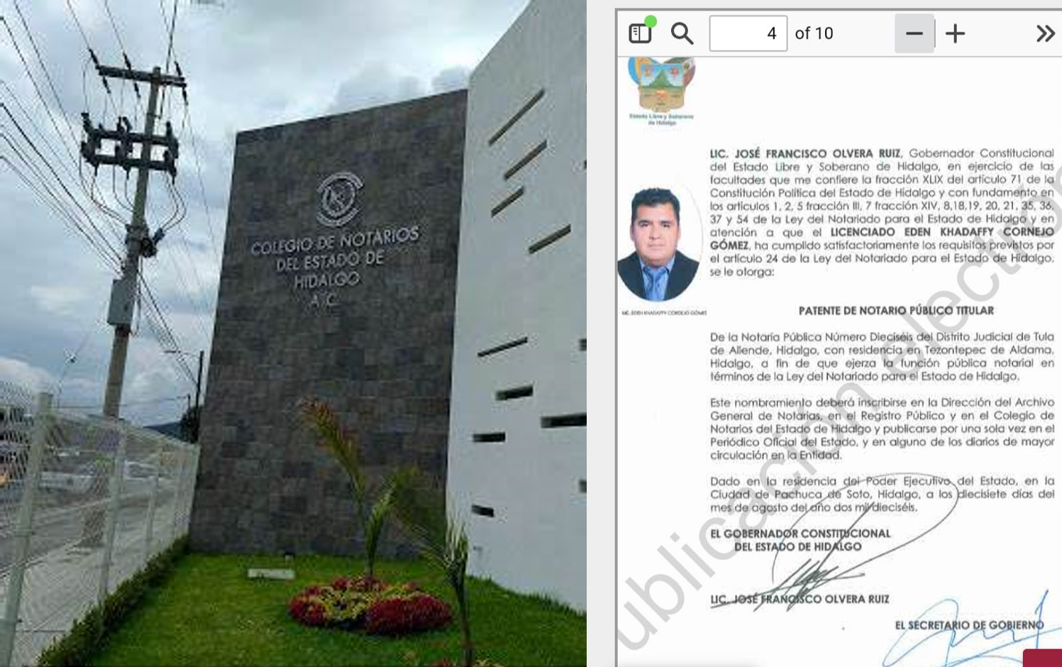 En opacidad de las autoridades, cateo a Notaría Pública 16 en Hidalgo