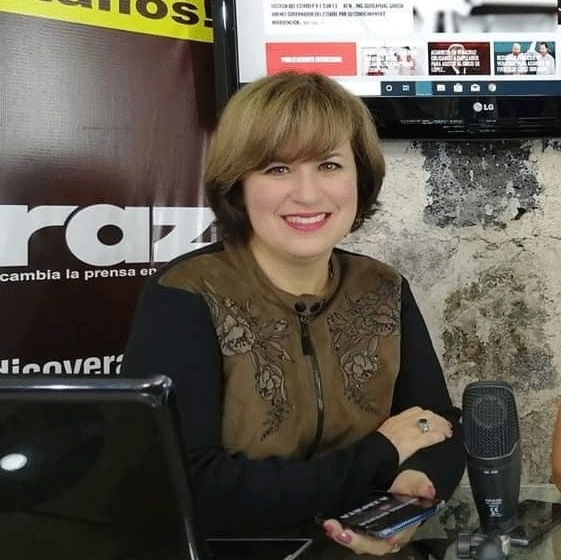 Claudia Guerrero, periodista de Veracruz, acosada por el gobernador Cuitláhuac García