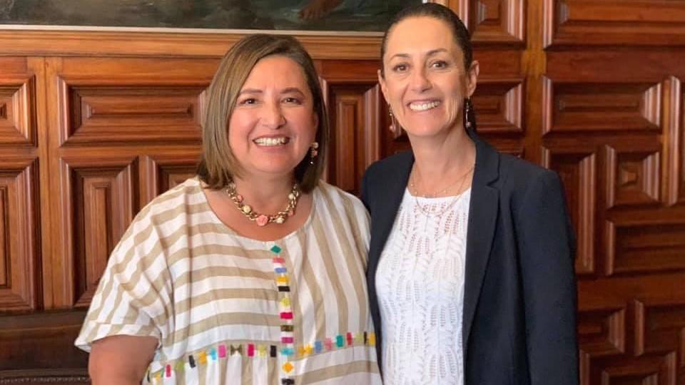 Sheinbaum y Gálvez lideran la encuesta de Massive Caller