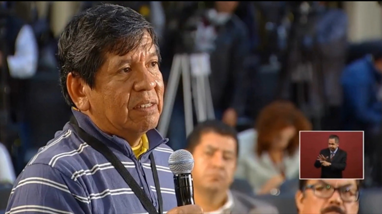 Periodista preso en CDMX, Héctor Valdez, con neumonía y derrame pleural
