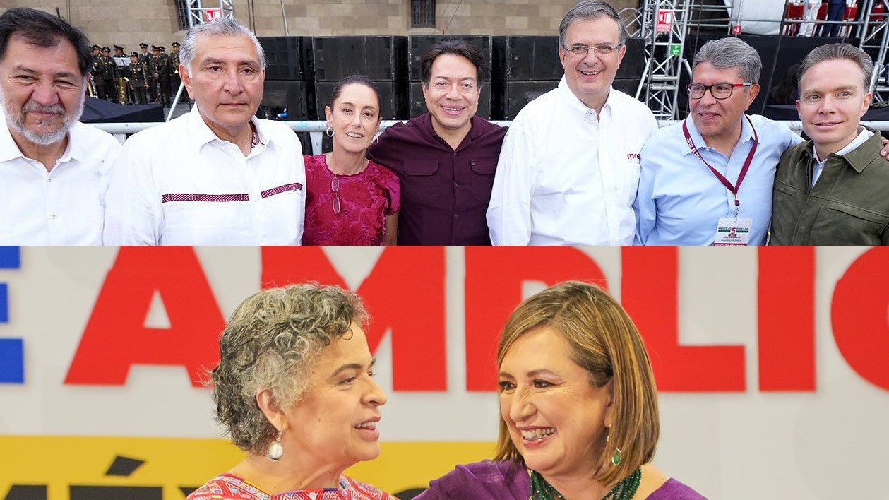 Xóchitl por el Frente y Claudia por Morena, la elección más probable