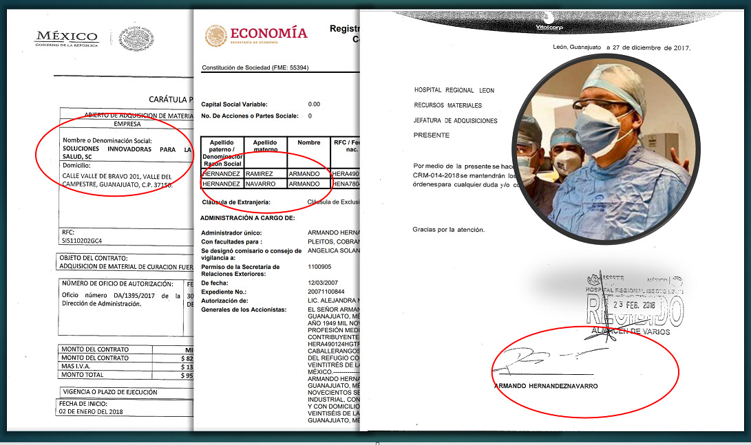 Gobierno federal y de Guanajuato comparten proveedor 'fantasma'