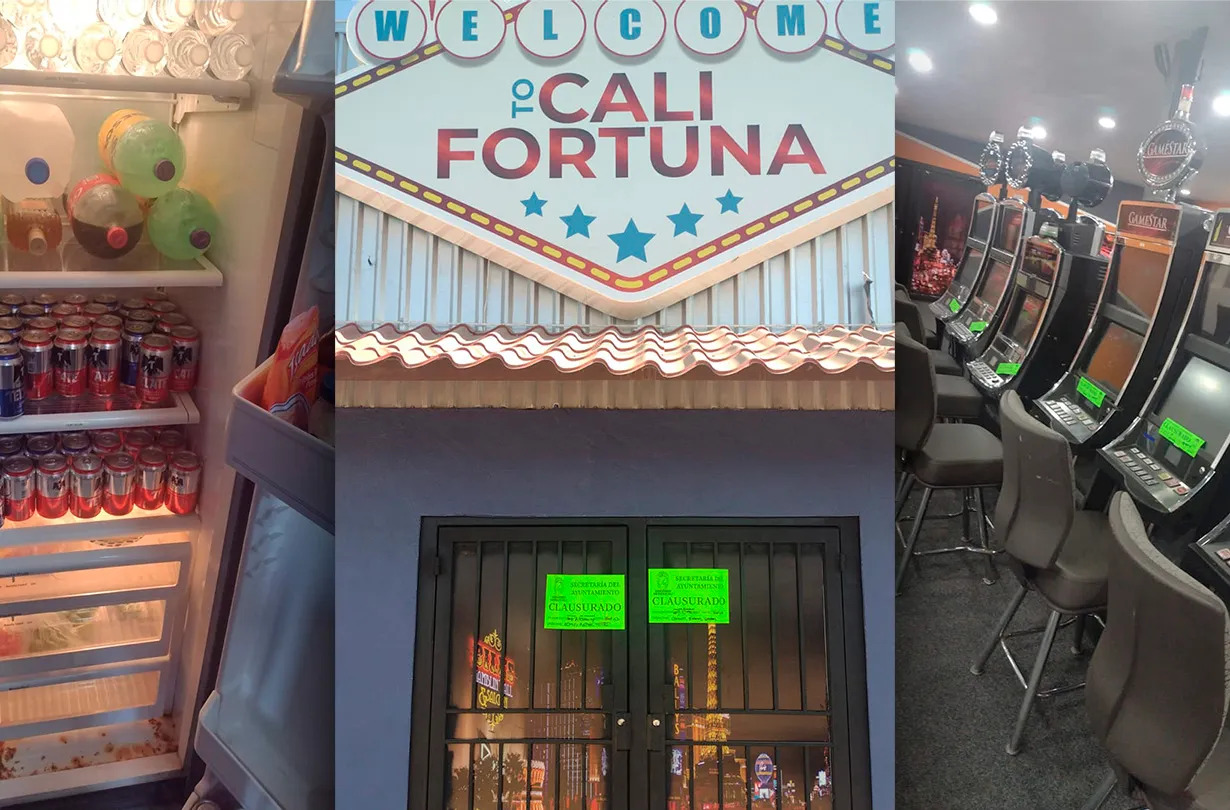 Ayuntamiento de Mexicali clausura casino Cali Fortuna