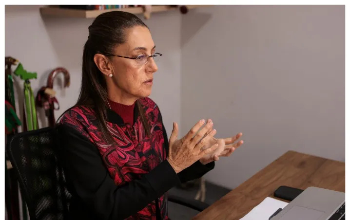 Sheinbaum minimiza protesta del Poder Judicial