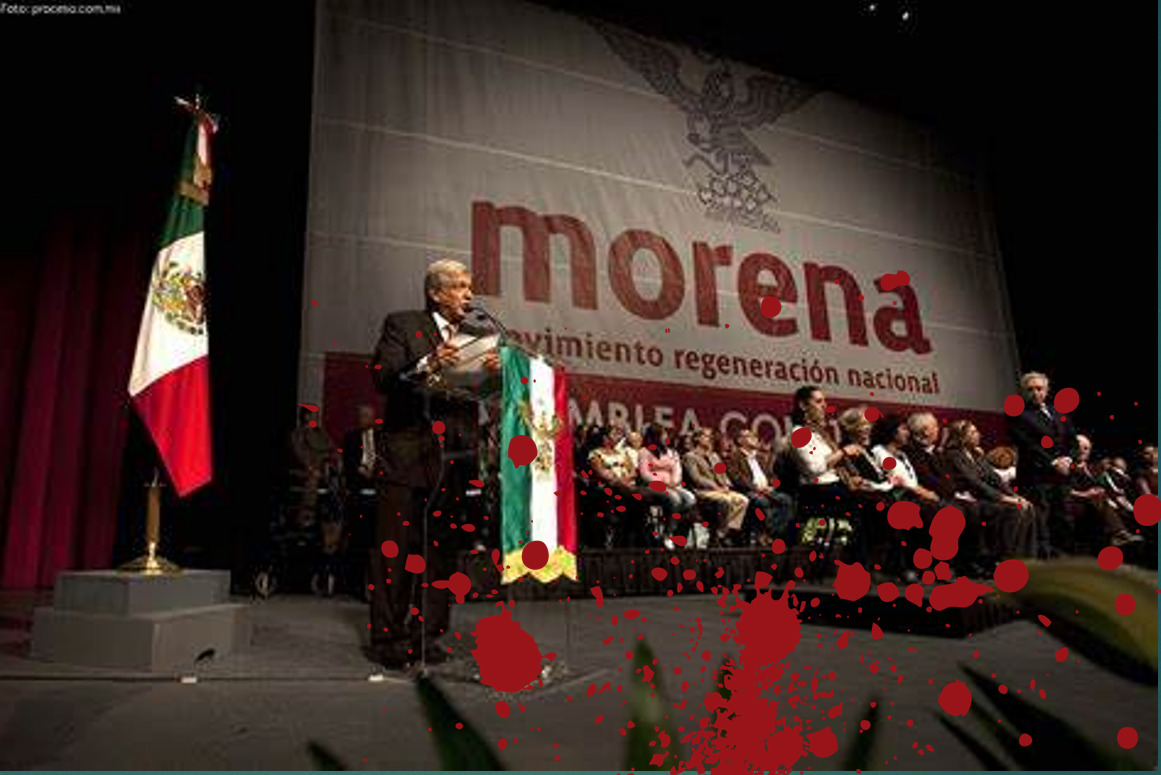 AMLO, el asesino de Morena