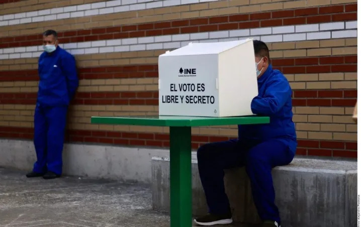 Las 93 mil personas en prisión preventiva podrán votar en 2024: INE