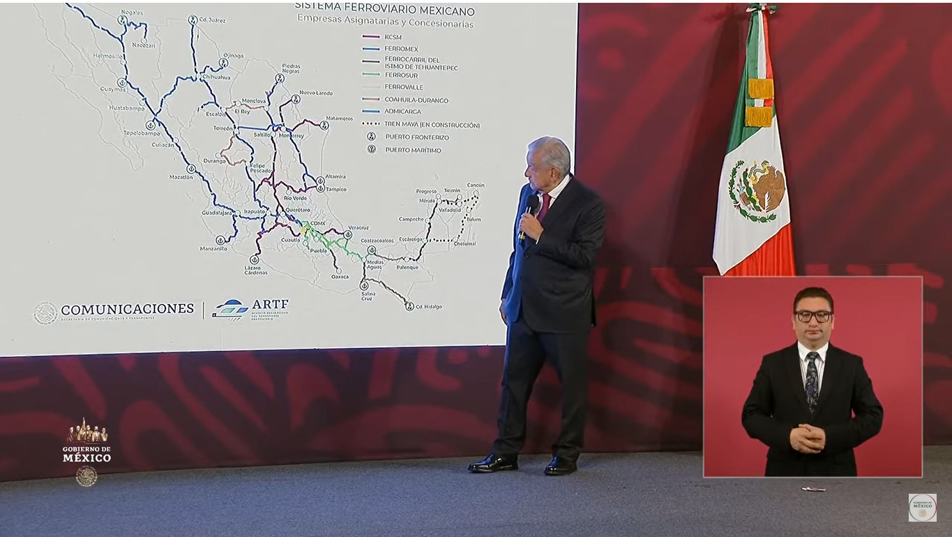 Oficina central de aduanas a Nuevo Laredo, anuncia AMLO