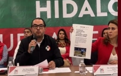 Diputados del PRI exponen casos de corrupción judicial en Hidalgo