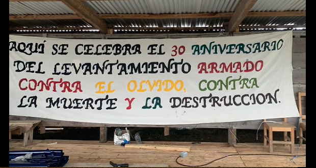 Zapatistas renuevan llamado a la acción a 30 años de su resistencia