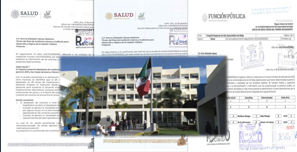 Pérdidas millonarias y escasez de medicamentos en Hospital del Bajío