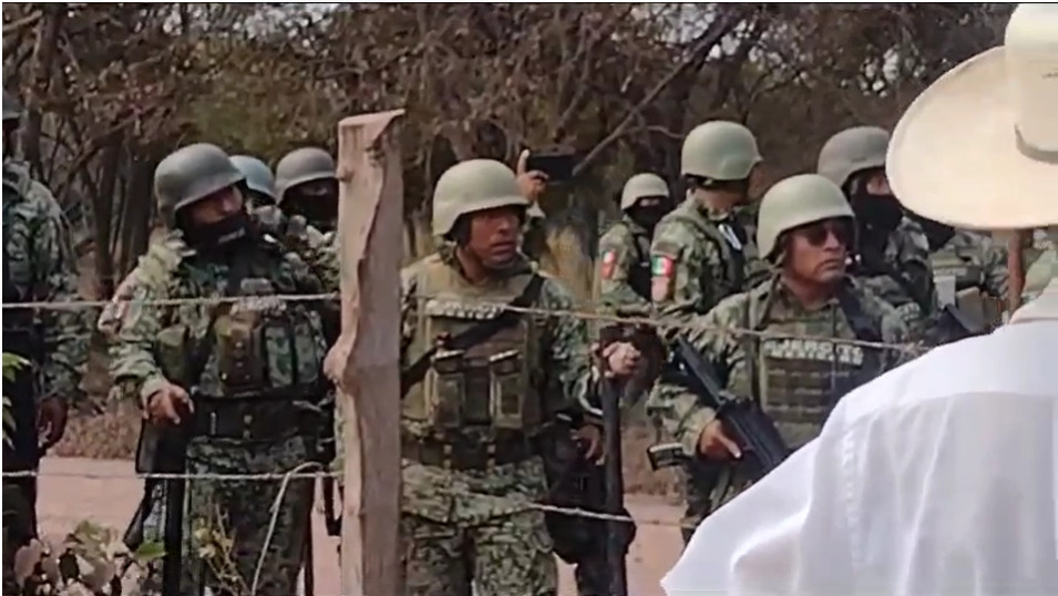 Ejército y Guardia Nacional desplazan comunidades en Chiapas
