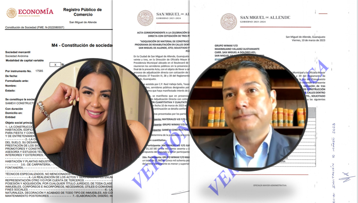 Alcalde de San Miguel Allende favorece negocios de candidata