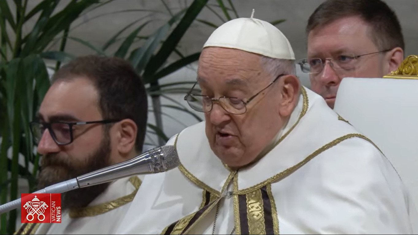 El papa Francisco llama a superar la intolerancia frente a Milei