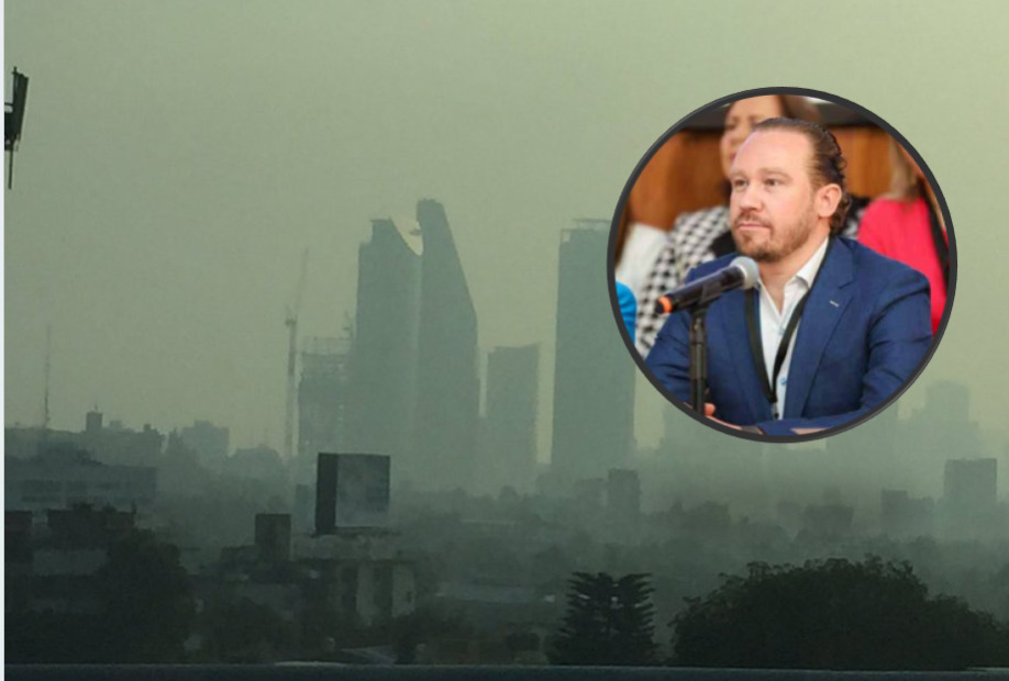 Taboada reprocha a Sheinbaum crisis ambiental desde 2017 en CDMX
