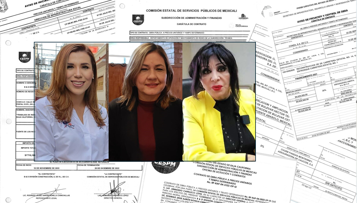 Las benefactoras del Clan Zavala: 562 mdp en 'pavimentar' Mexicali