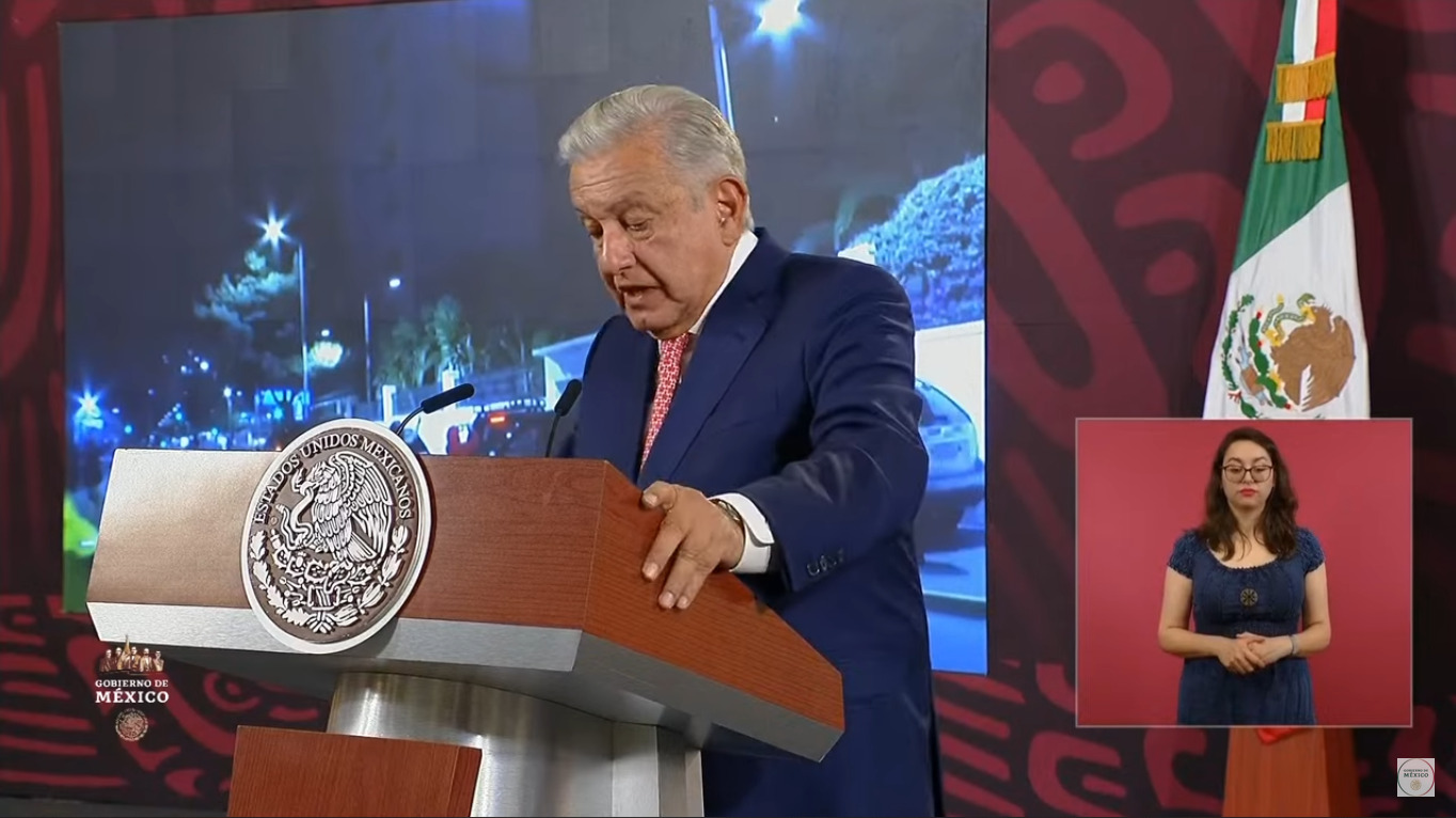 AMLO ignora condenas de EEUU y Canadá sobre ataque a la embajada