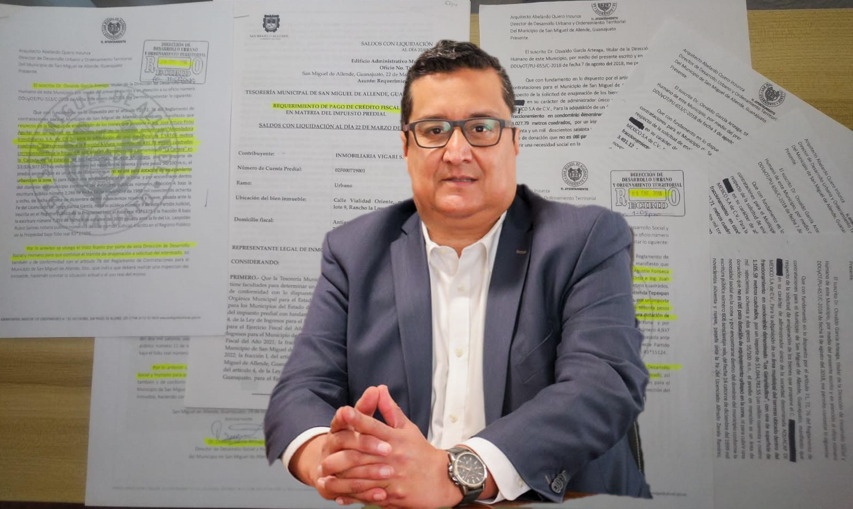 Osvaldo García, candidato de Morena, implicado en cártel inmobiliario