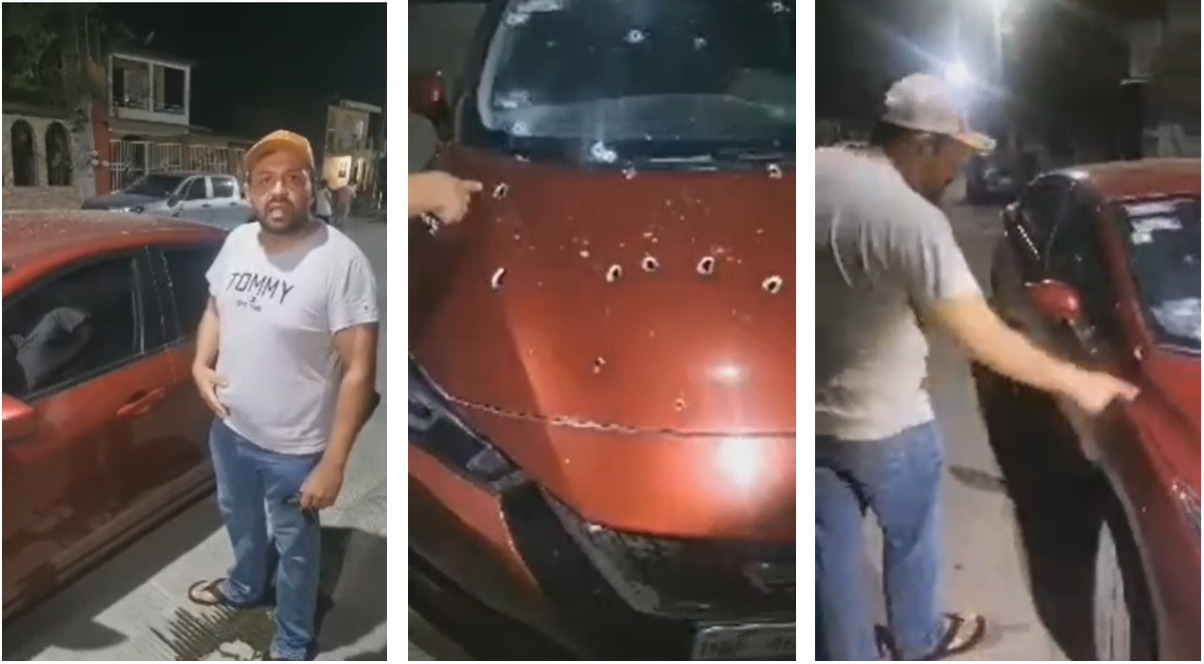 San Felipe Orizatlán: disparan al auto del candidato del PT