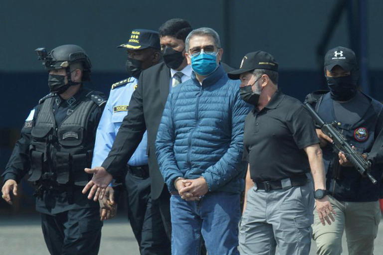 Expresidente de Honduras condenado por narcotráfico en EEUU
