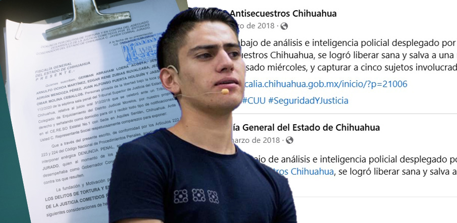Germán Loera denuncia por tortura y manipulación judicial a Corral