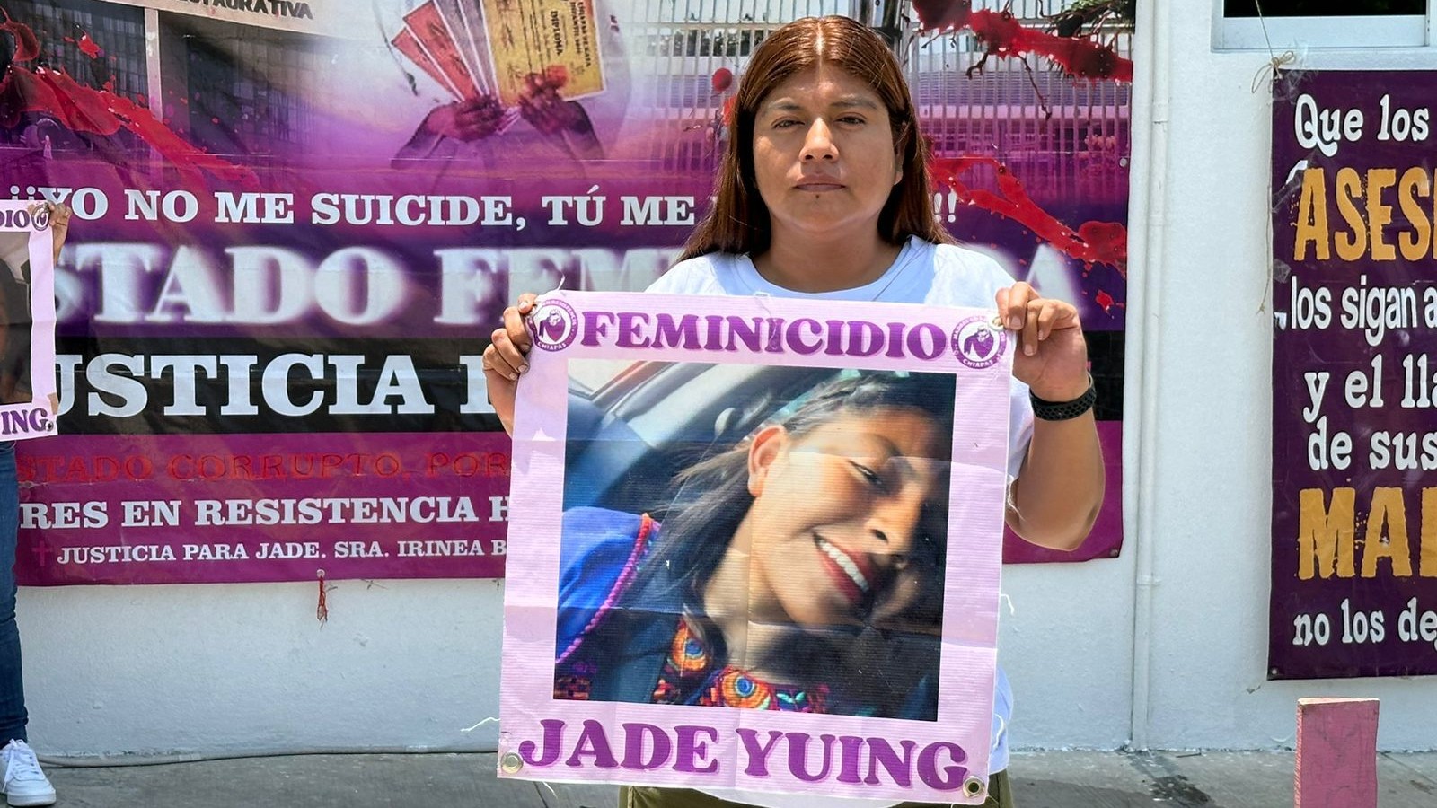 Madres en Resistencia exigen justicia para Jade Guadalupe en Chiapas