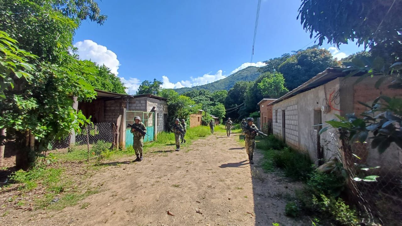 Operativo militar en Nueva Morelia, Chiapas, por crimen organizado 