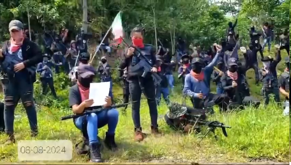 Nuevo grupo de autodefensa en Chiapas para enfrentar la violencia