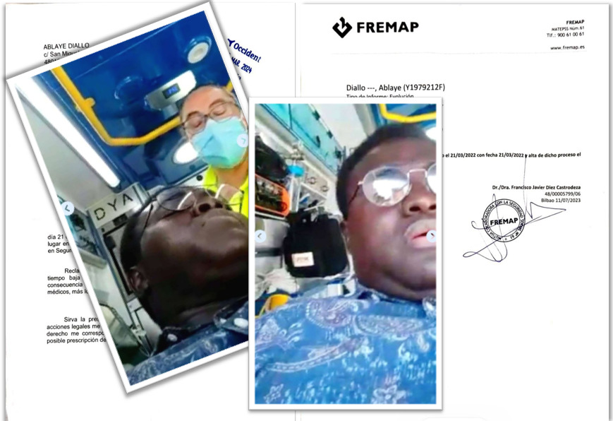 Diallo Ablaye, discriminación e injusticia en el País Vasco